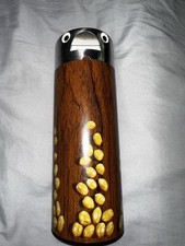 WMF Erdnussspender Vintage – neuere Serie, Pop-Art Eichenoptik, 60er/70er – Orig