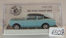 Brekina 1/87 Nr. 19203 Ford Taunus GXL Knudsen Coupe türkis/schwarz OVP #6928