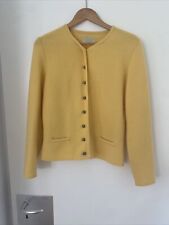 Frauenschuh  40 L Trachtenjacke wiesnjacke Janker  Kitzbühel Strickjacke Gelb