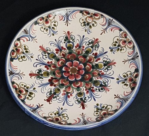 Fayence wandteller - fayence,