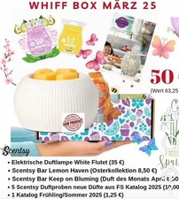 Scentsy Whiff Box März 2025, NEU & OVP, Exklusiv mit elektrischer Duftlampe ?