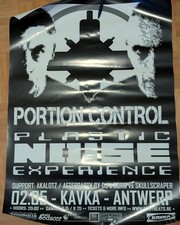 Konzert-/Tourposter PORTION CONTROL Plastic Noise Experience