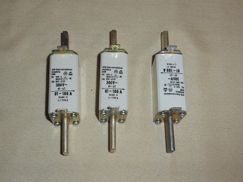 Ddr schmelzeinsatz 100a - ddr, nh