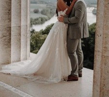 Hochzeitskleid Gr. 36/38 Top Zustand Marke Sincerity