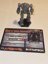 Battletech Man O' War , Catalyst CGL Plastikminiatur +AS +Piloten Karte 1 *TOP*