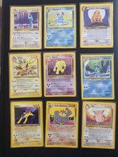 Pokémon Karten 1995 auch Holo Karten