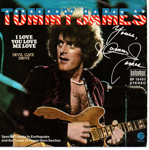 Tommy james love you - james,