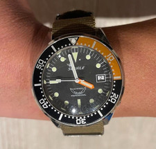 Squale PROFESSIONAL Taucher Automatik 50 ATOMS Herrenuhr von JP