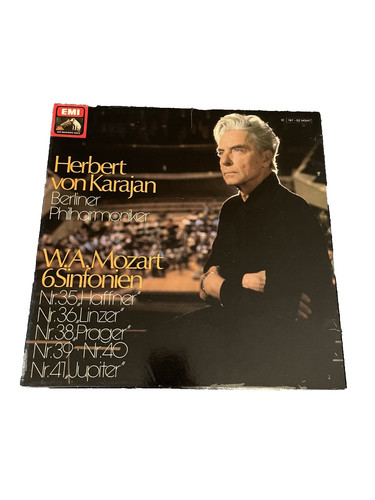 Mozart sinfonien karajan - mozart, 6