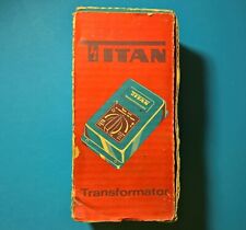 TITAN Transformator [Type 803] für Trix, Rapido, Fleischmann mit OVP