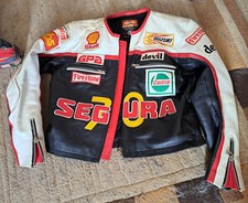 Motorrad Leder Segura Vintage