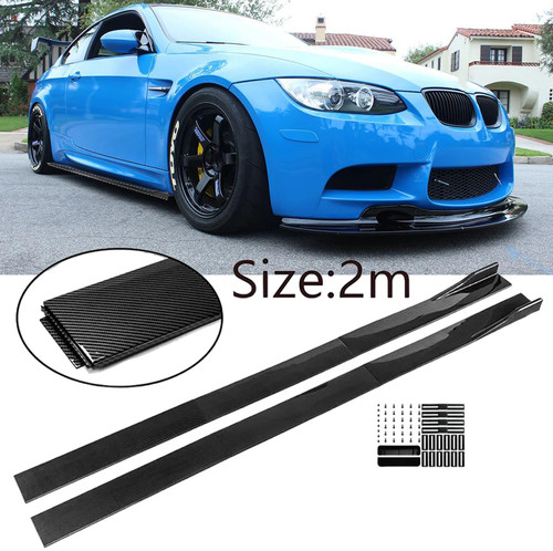 Carbon optik sideskirts - optik,