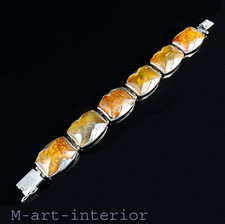 Art Déco Silber Armband mit