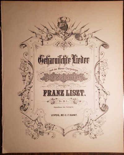 Franz liszt geharnischte - franz,