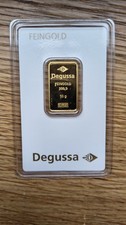 Degussa 10 G Goldbarren