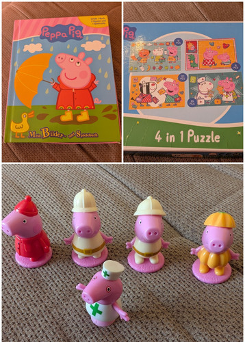 Peppa pig puzzle set - puzzle-set, 4-in-1