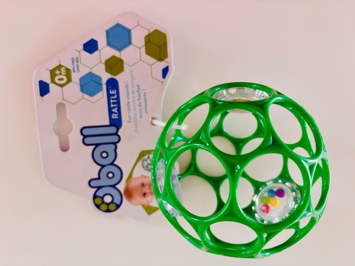Oball rattle grün greifball - rattle,