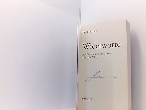 Widerworte aus briefen - widerworte:,