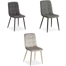 Esszimmerstühle 2er 4er 6er Set Stuhl Küchenstuhl Stühle Grau Creme Homestyle4u