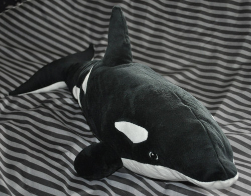 Orca killerwal stofftier - orca,