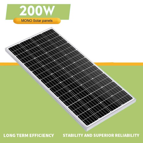 200w solarmodul monokristallin - solarmodul,