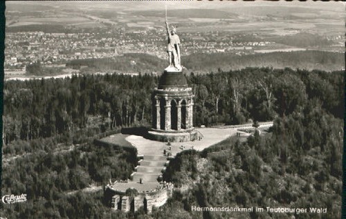 Hermannsdenkmal gestempelt