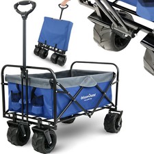 Bollerwagen mit breiten Reifen