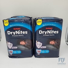 HUGGIES DryNites saugfähige Nachtwindeln bei Bettnässen, Für Jungen 3-5 Jahre (1