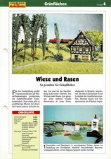 Vorbildgetreue Gestaltung von Wiesen und Rasen / Bauanleitung