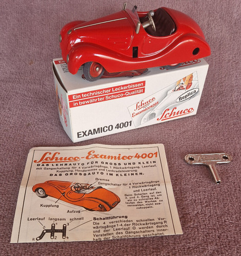 Schuco examico 4001 rot mit - 4001,