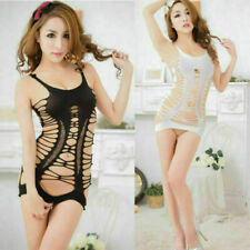 Grobnetz Bandage Nachtkleid Sexy Dancer GOGO Overdress Tabledance Bar  Size  S-M