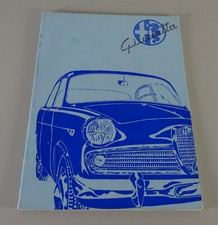 Betriebsanleitung Alfa Romeo Giulietta Spider / Veloce, Berlina Stand 11/1961