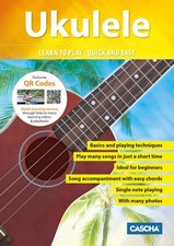 Ukulele - Learn to play - quick and easy: Ukulele Method + DVD Cascha