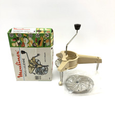 Moulinex Schnitzel-Mouli 445 Julienne | Retro Küchenreibe | 5 Scheiben | OVP RAR