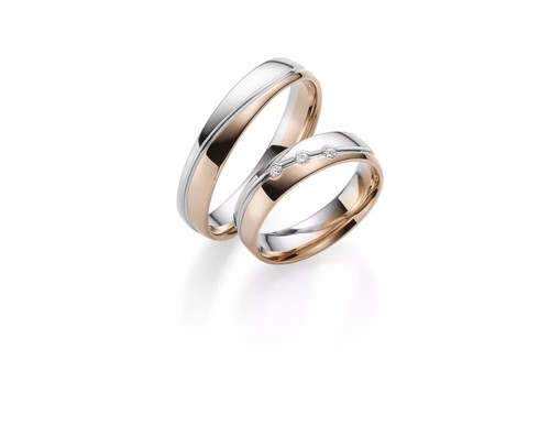2x333 gold trauringe eheringe - trauringe,
