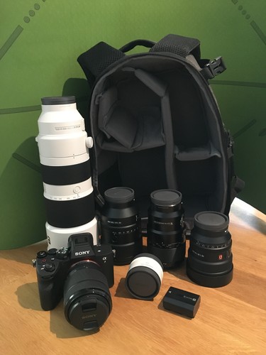 Sony alpha objektive - 7,