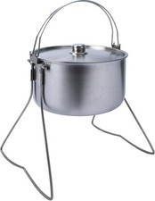 BasicNature Hordentopf mit Standbeinen, 10L