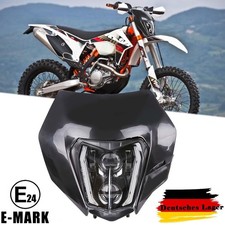 E24 LED Scheinwerfer DRL Mit Verkleidungsmaske Für KTM 125 250 350 450 501 690