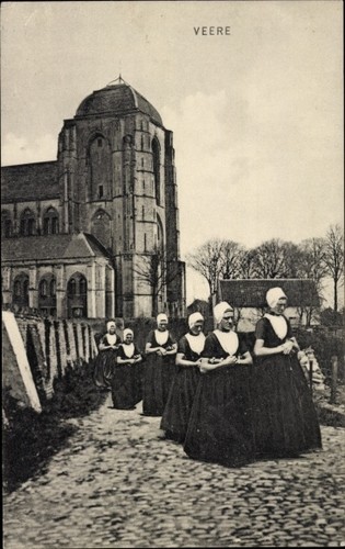 Veere zeeland niederlande - ak,