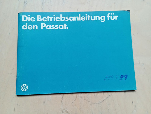 Betriebsanleitung handbuch - handbuch, vw