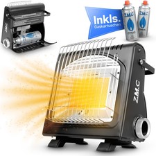 ZMC 2in1 Camping Gasheizung 1,7kW Gaskocher tragbar wählbar 227g Gaskartuschen