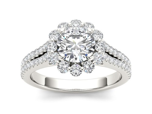 14k massiver weißgold karat - 14k,