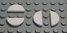 Lego Fliese - Kachel halb rund