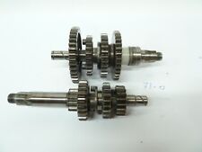 Yamaha DT 50 M - Getriebewellen Paar Getriebe Welle Zahnrad Motor | 2M4 bj. 1979