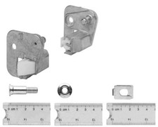 Novoferm Schnäpper Set Schwingtor Hebelverschlußlager Verriegelung rechts+links