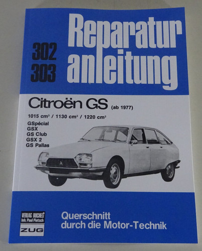 Reparaturanleitung citroen - citroen, gs