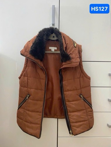 Damen steppweste m braun - h&m,