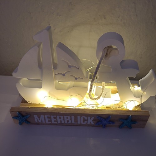 Maritim tablett mit licht - ,