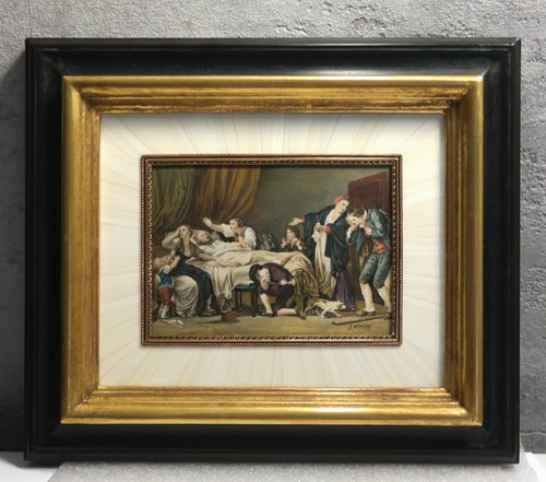 Lupenmalerei bild gemälde - lupenmalerei,
