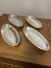 VINTAGE VERSILBERTE OVALE